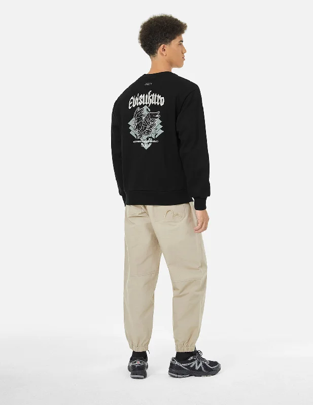 Track Pants Yatagarasu Embrodiery Relax Fit Sweatshirt