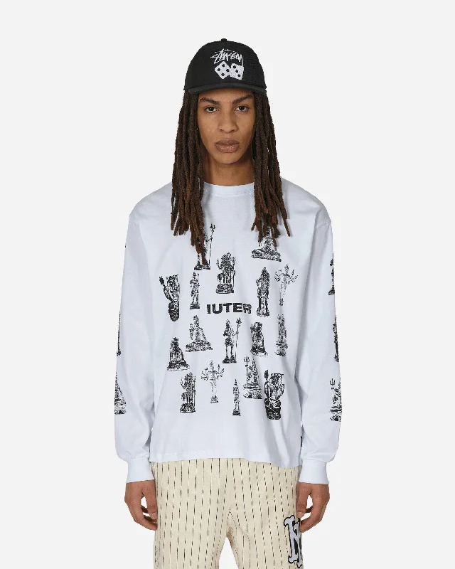 Street Style Shiva Longsleeve T-Shirt White