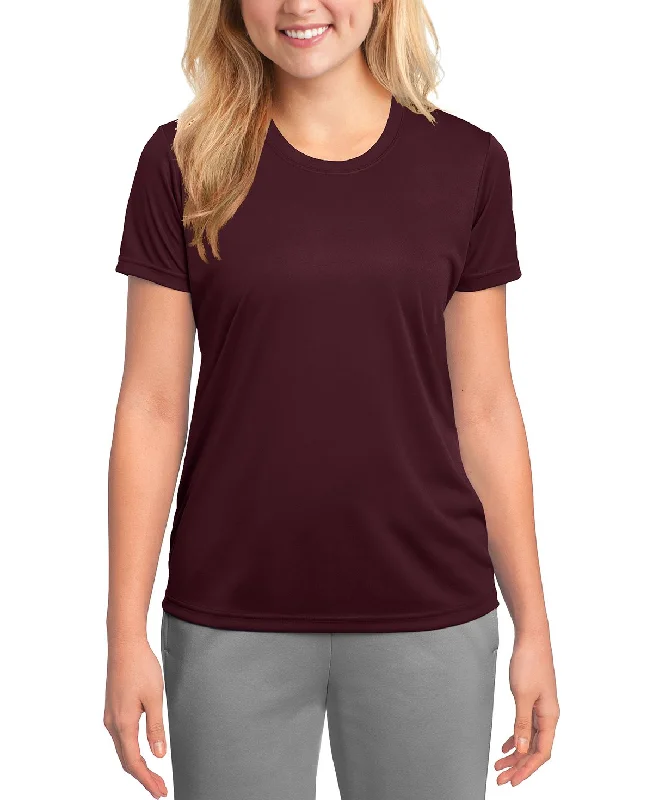 Relaxed Shirts Women's Regular Fit Casual Performance Workout Tee