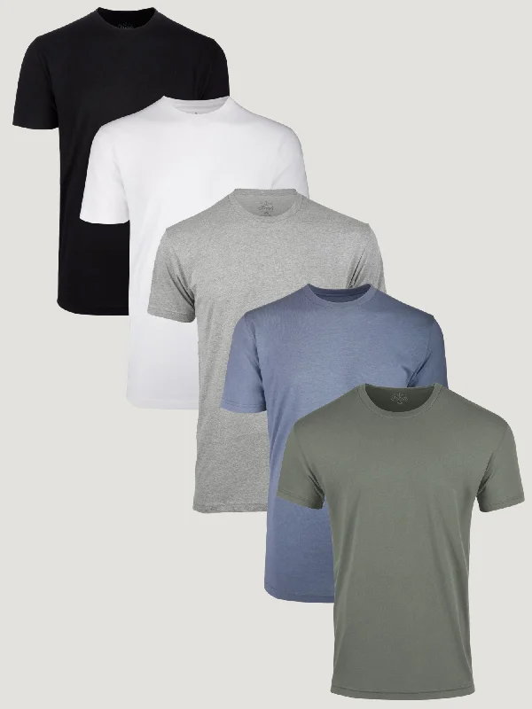 Button-down Shirts Tall Crew Foundation 5-Pack