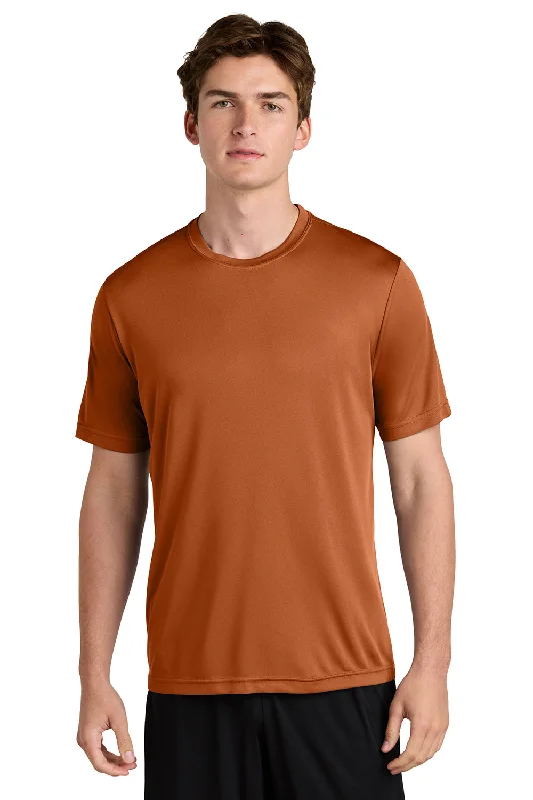 Statement Jackets Sport-Tek Mens Competitor Moisture Wicking Short Sleeve Crewneck T-Shirt - Texas Orange