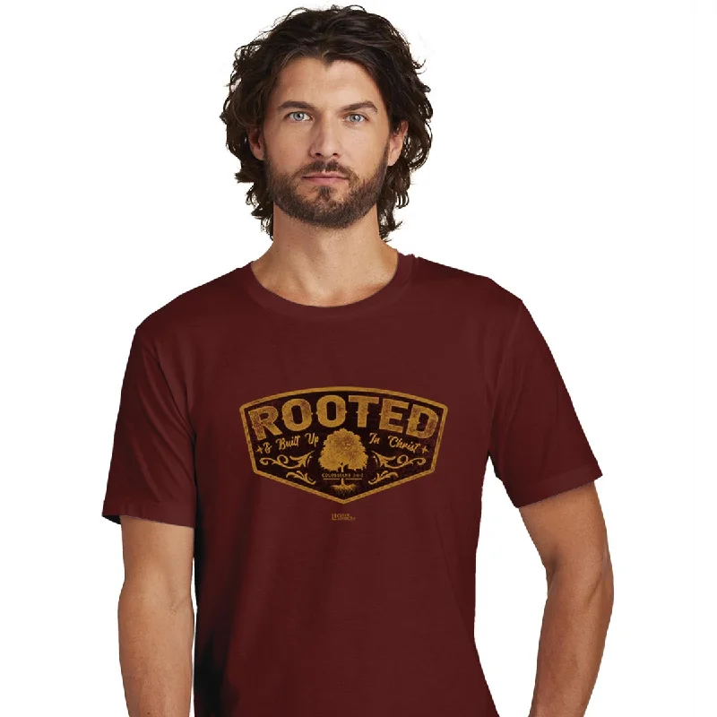 Winter Coats Light Source Mens T-Shirt Rooted Crest