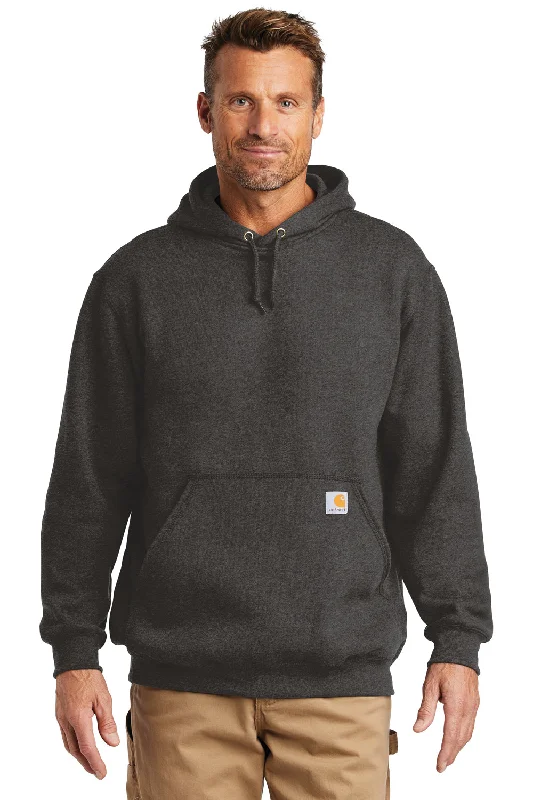 Sporty Blazers Carhartt Mens Hooded Sweatshirt Hoodie w/ Pouch Pocket - Heather Carbon Grey