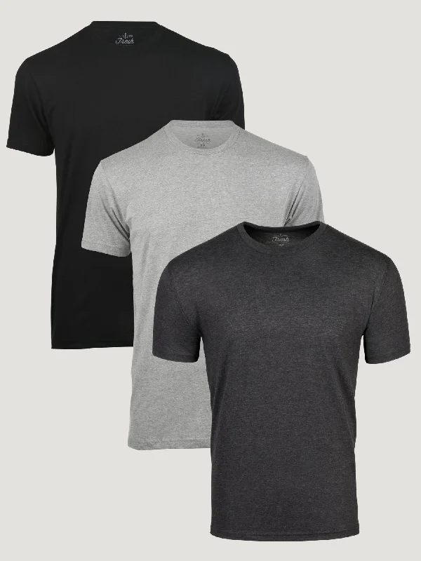 Classic Hoodies Black & Grey 3-Pack