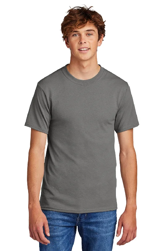 Classic Blazers Port & Company Mens Core Short Sleeve Crewneck T-Shirt - Medium Grey