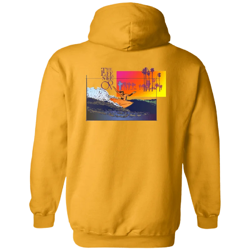 Graphic Sweatshirts OP Lifestyle Flip Print Fleece Hoodie