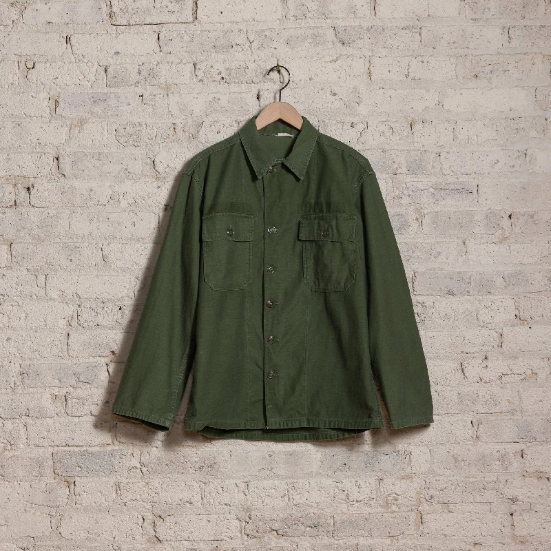 Warm Cardigans 1960's OG-107 Shirt in Olive