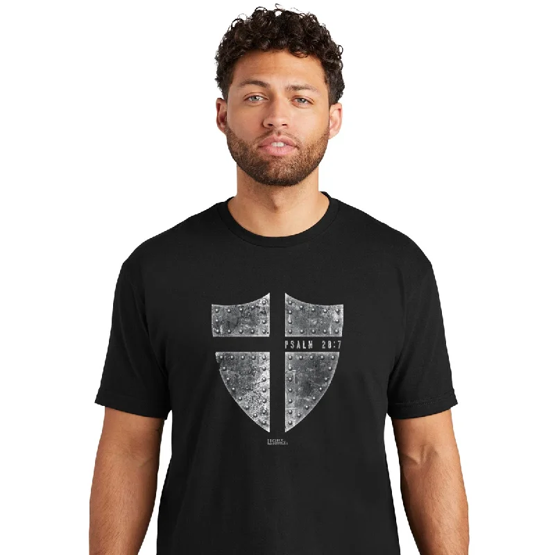 Tailored Trousers Light Source Mens T-Shirt Cross Shield