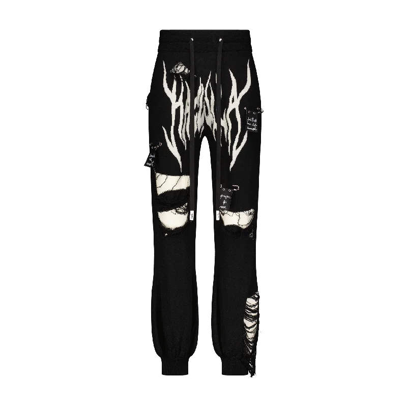 Designer Belts BLAZIN DISTRESSED HACULLA SWEATER JOGGERS