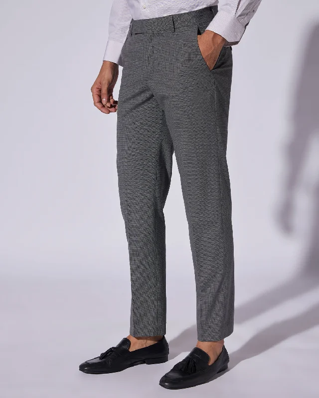 Athletic Shorts Helios Stretch Checked Dress Pants - Grey