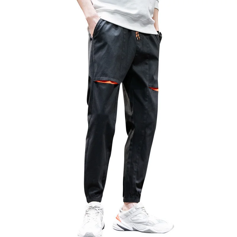 Jogging Suits Overalls Mens Trendy Brand Harem Pants Sports Feet Nine-point Beam Feet Casual Pants