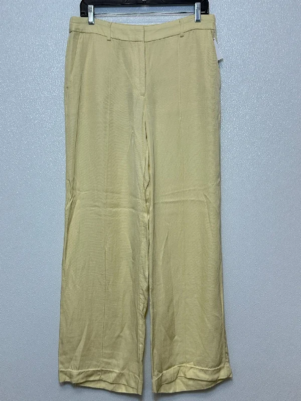 Cool Hoodies Pants Ankle By Express O In Yellow, Size: 10