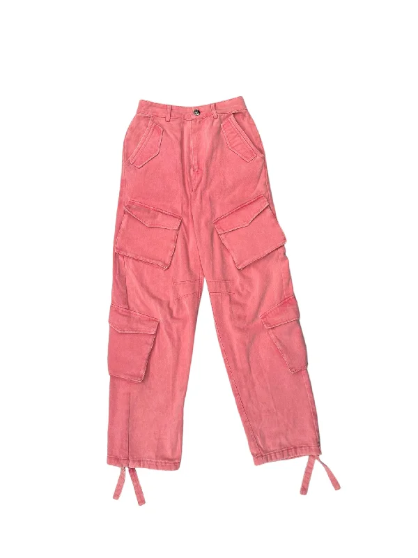 Sports Jackets Pants Cargo & Utility By MANIERE DE VOIR In Pink, Size: 2