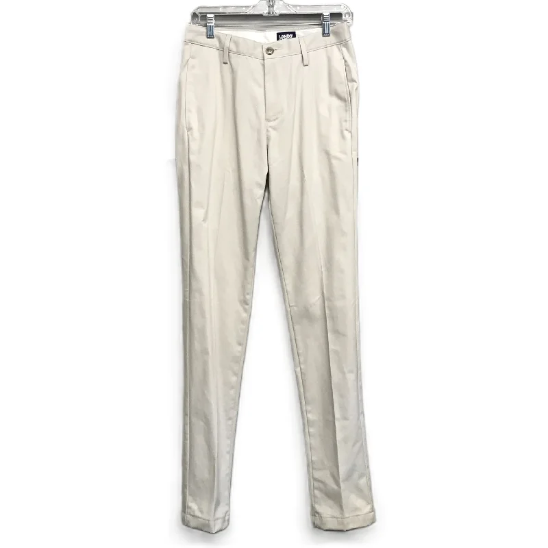 Casual Suits Pants Chinos & Khakis By Lands End In Beige, Size: 6