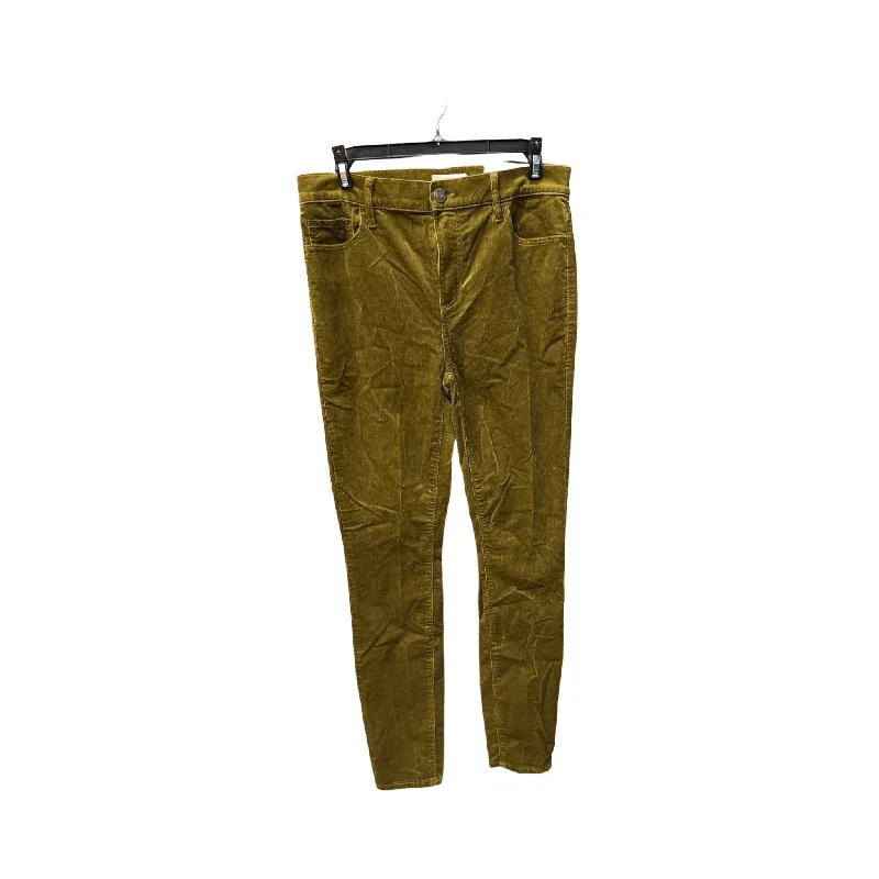 Denim Wear Pants Corduroy By Loft In Green, Size: 4