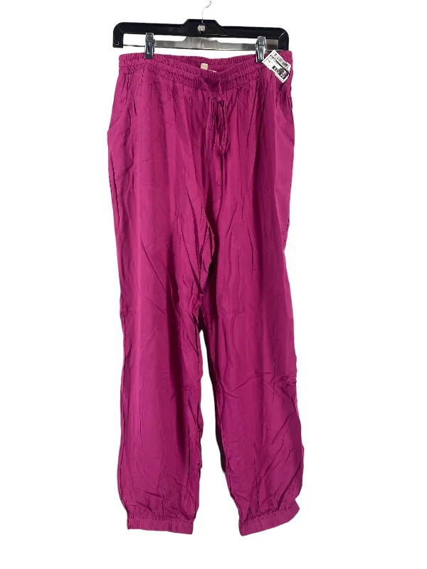 Urban Sneakers Pants Joggers By Ee Some In Pink, Size: M