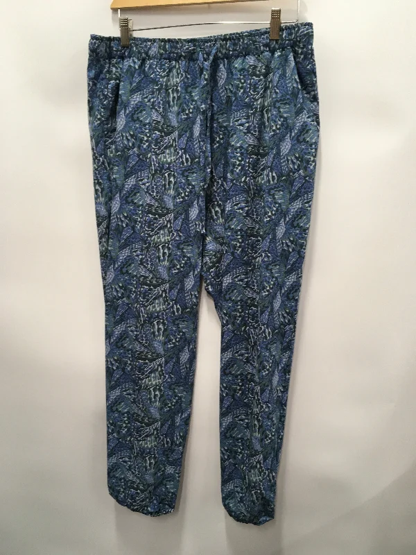 Cool Boots Pants Joggers By Toad & Co In Floral Print, Size: L