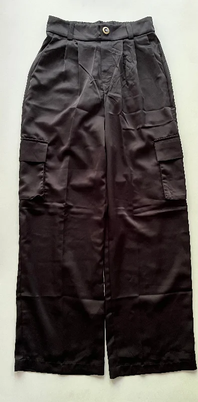 Minimalist Fashion Pants Work/dress By Tullea In Black, Size: 4