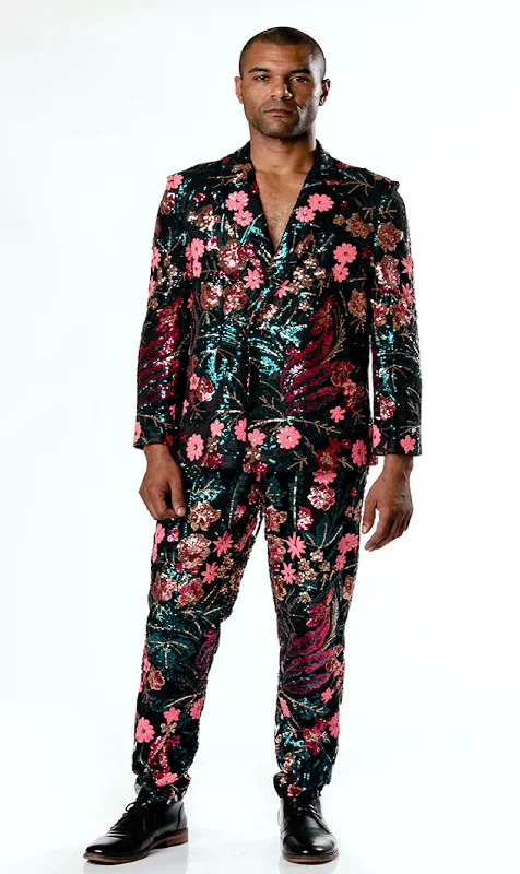 Street Jackets Any Old Iron Men's Wild Flower Suit