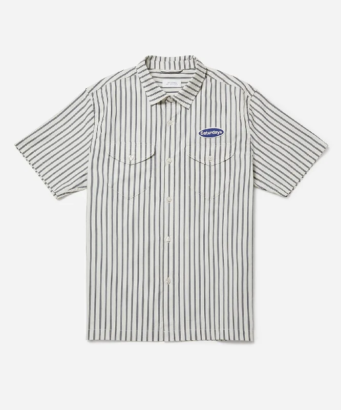 Formal Jackets Bruce Striped Work Shirt