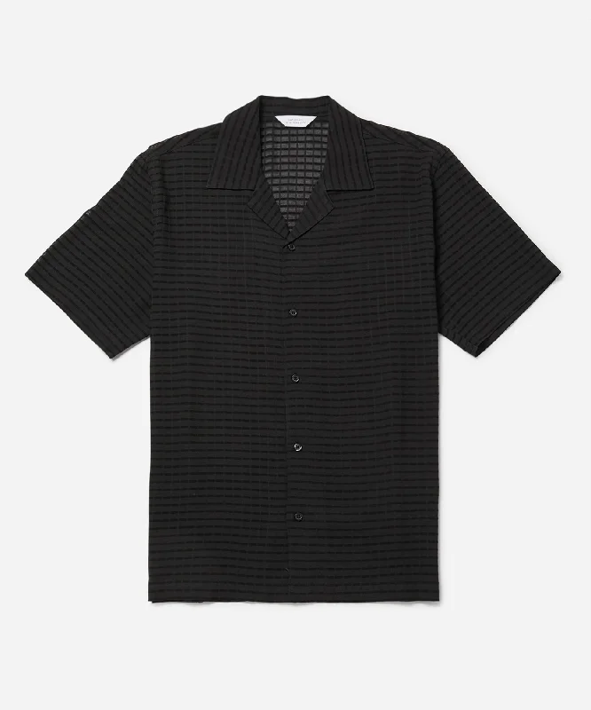 Funky Socks Canty Sheer Check SS Shirt