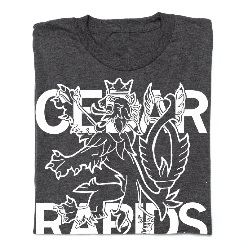 Street Style Cedar Rapids Lion Logo (R)