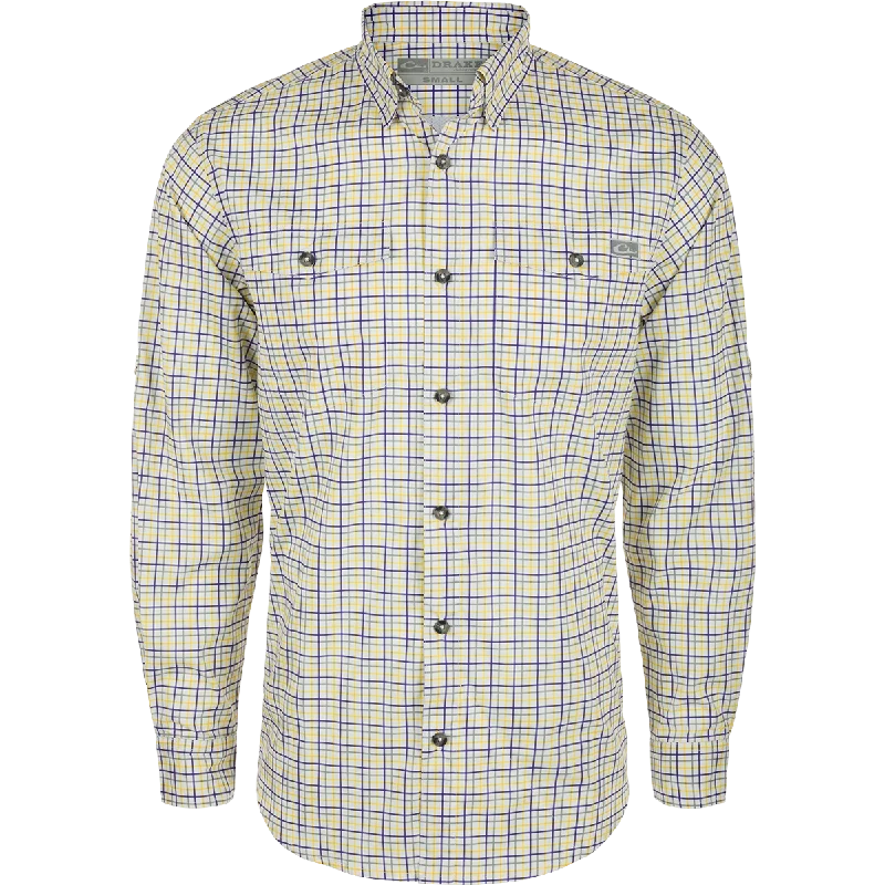 Formal Jackets Frat Tattersall Button-Down Long Sleeve Shirt