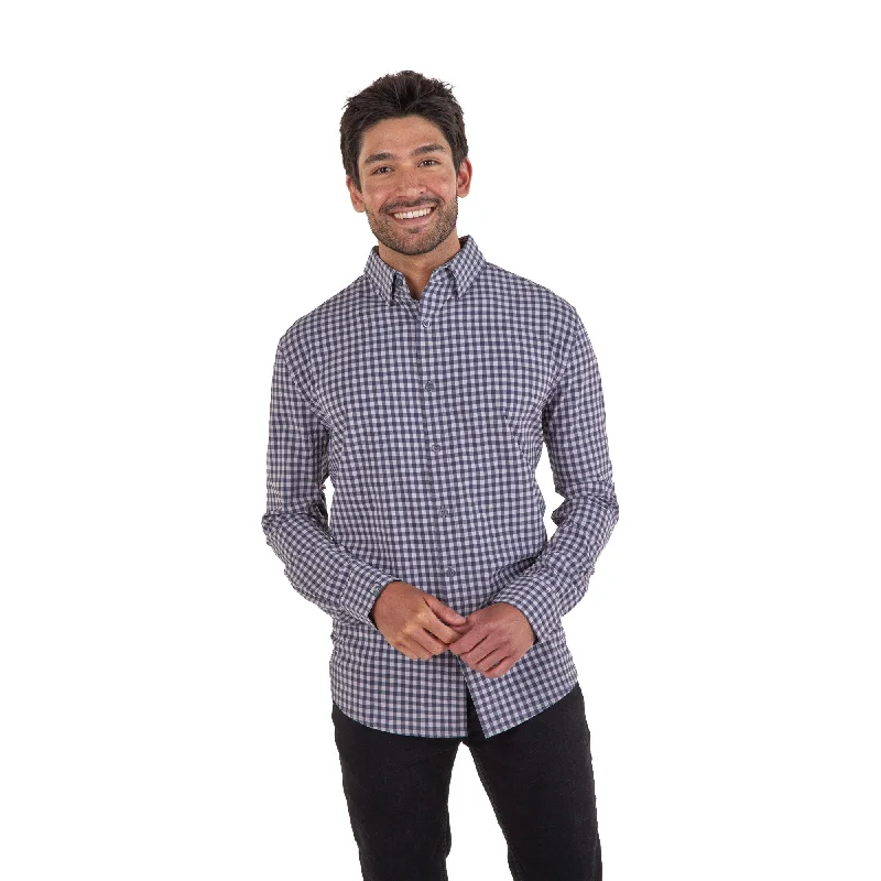 Stylish Hats Men's Influencer Woven Shirt - Gingham