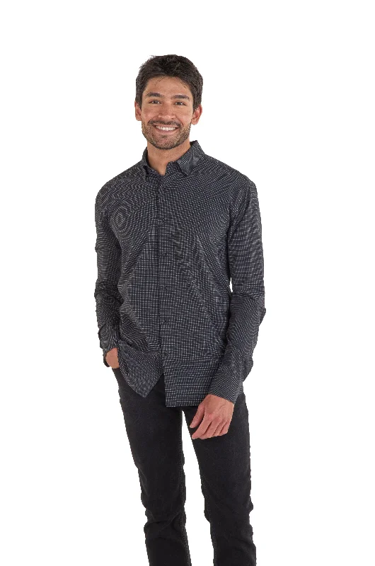 Classic Hoodies Men's Influencer Woven Shirt - Windowpane