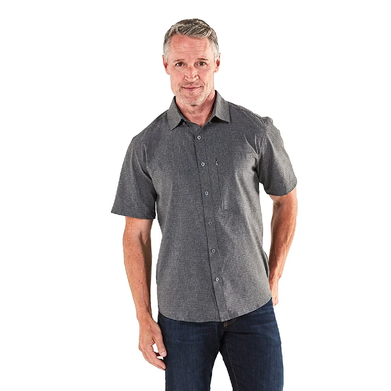 Chinos Style Men's Naturalist Short Sleeve Woven Shirt