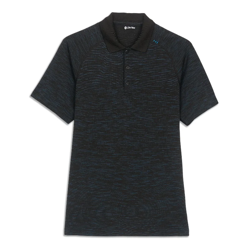 Sporty Sneakers Metal Vent Tech Polo Shirt - Resale