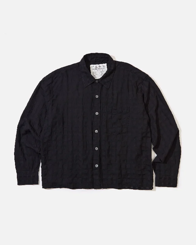 Quilted Jackets Priority shirt - Black Check