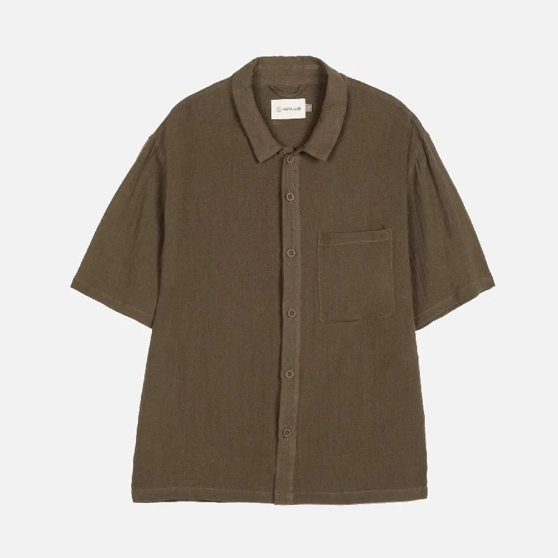 Street-inspired Satta Paseo Shirt - Charcoal