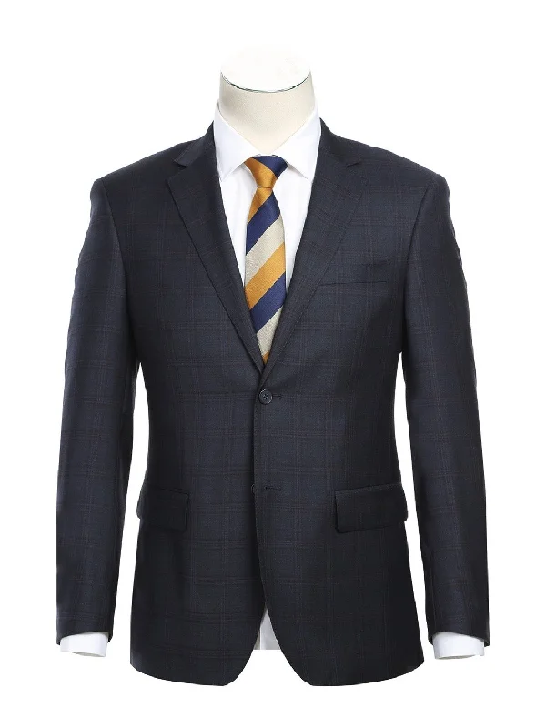 Formal Jackets Men's Slim Fit Wool Suit