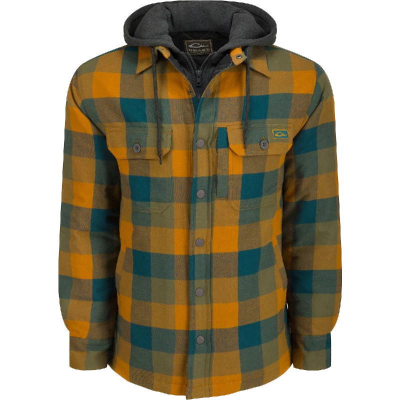 Summer Fashion The Campfire Flannel Hoodie