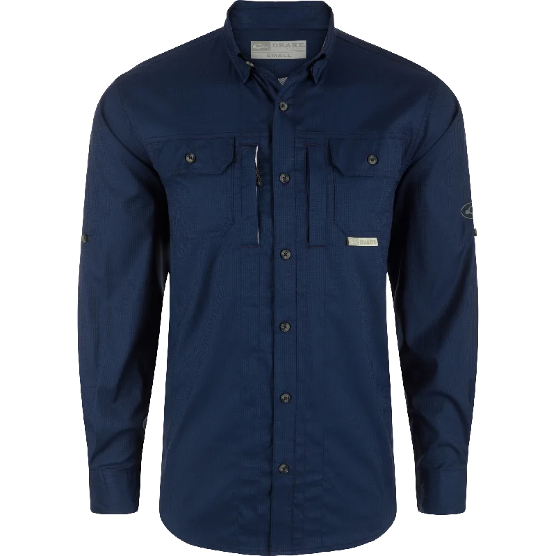 Slim-fit Jeans Wingshooter's Trey Dobby Button-Down Long Sleeve Shirt